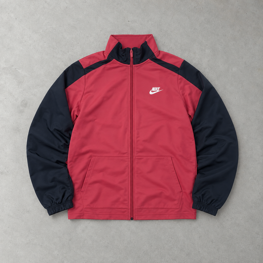 Nike Track Jacket Rot, Schwarz Rare (S)