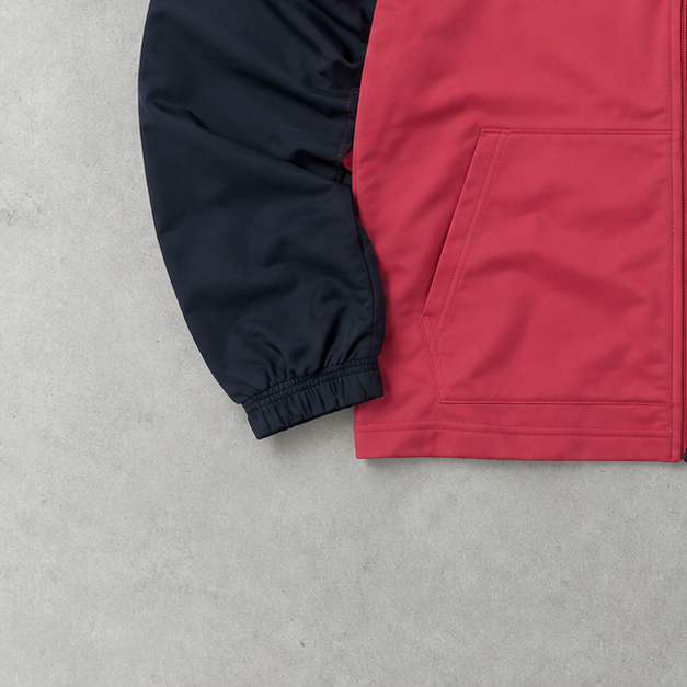 Nike Track Jacket Rot, Schwarz Rare (S)