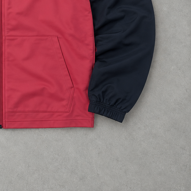 Nike Track Jacket Rot, Schwarz Rare (S)