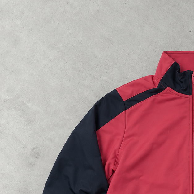 Nike Track Jacket Rot, Schwarz Rare (S)