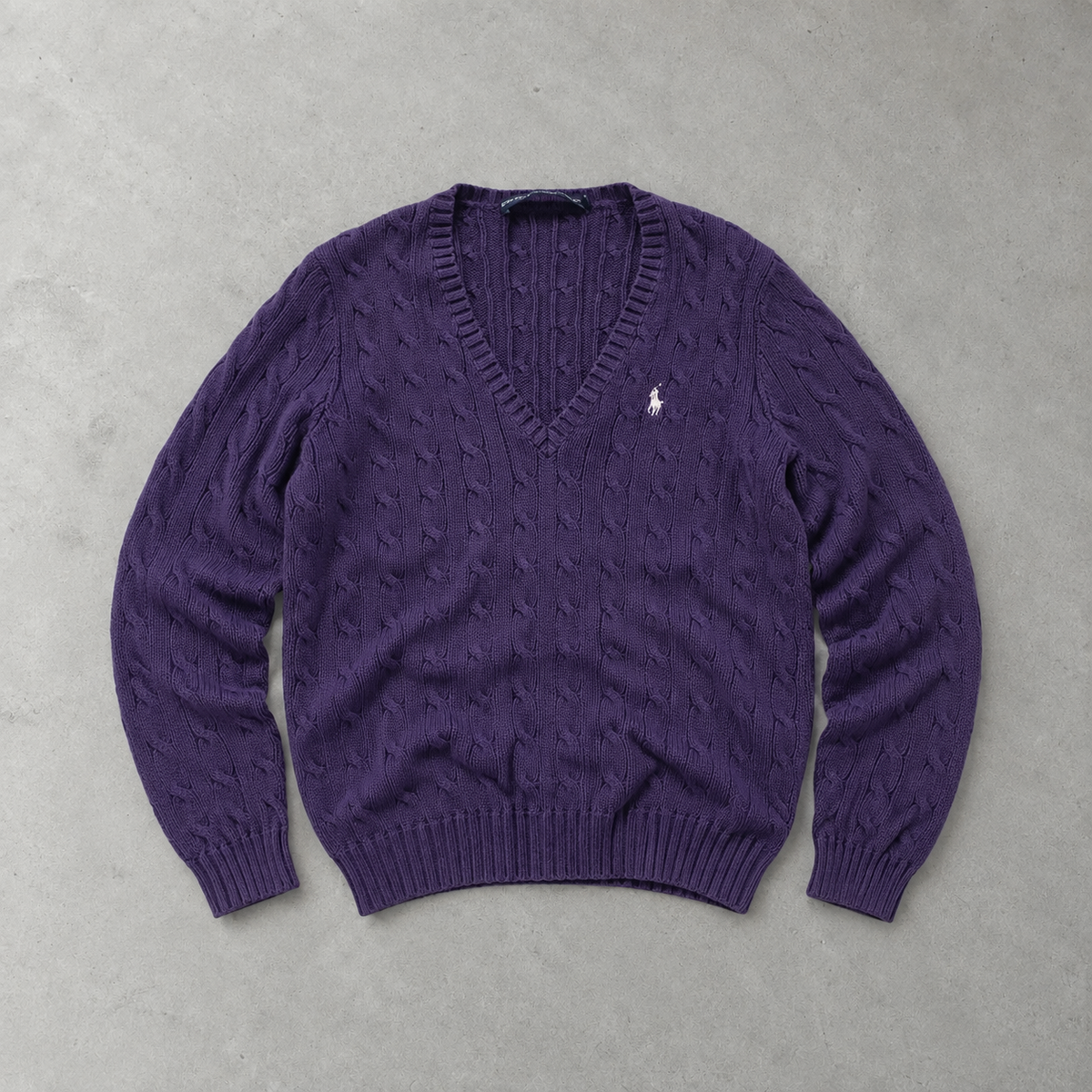 Ralph Lauren Sweater Lila Rare (M)