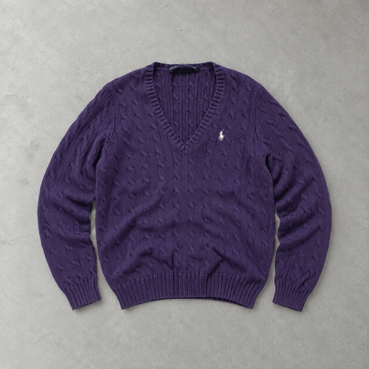 Ralph Lauren Sweater Lila Rare (M)