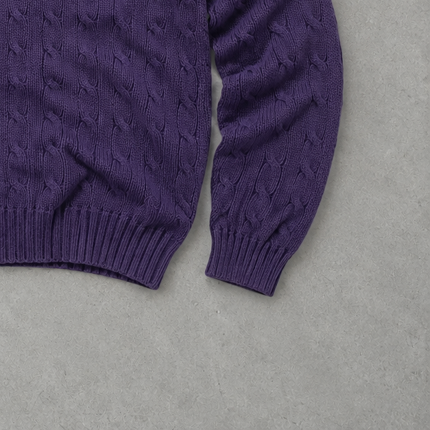 Ralph Lauren Sweater Lila Rare (M)