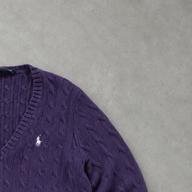 Ralph Lauren Sweater Lila Rare (M)
