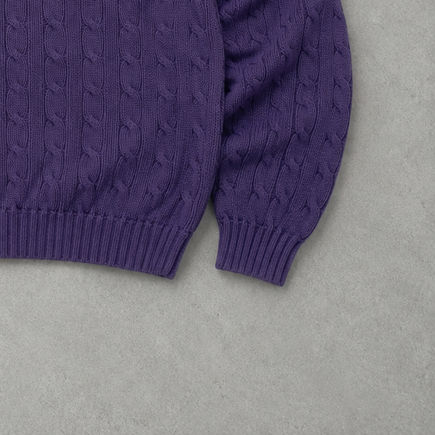 Ralph Lauren Sweater Lila Rare (M)