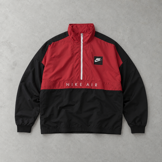 Nike Windbreaker Rot, Schwarz Rare (L)