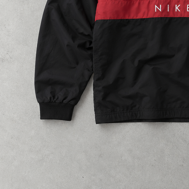 Nike Windbreaker Rot, Schwarz Rare (L)