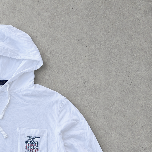 Polo Ralph Lauren Hoodie Weiß Limited (M)