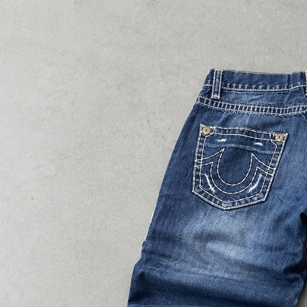 Y2K True Religion Jeans Blau Rare (M)