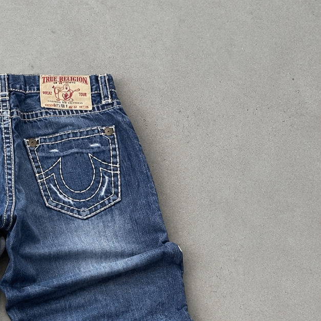 Y2K True Religion Jeans Blau Rare (M)