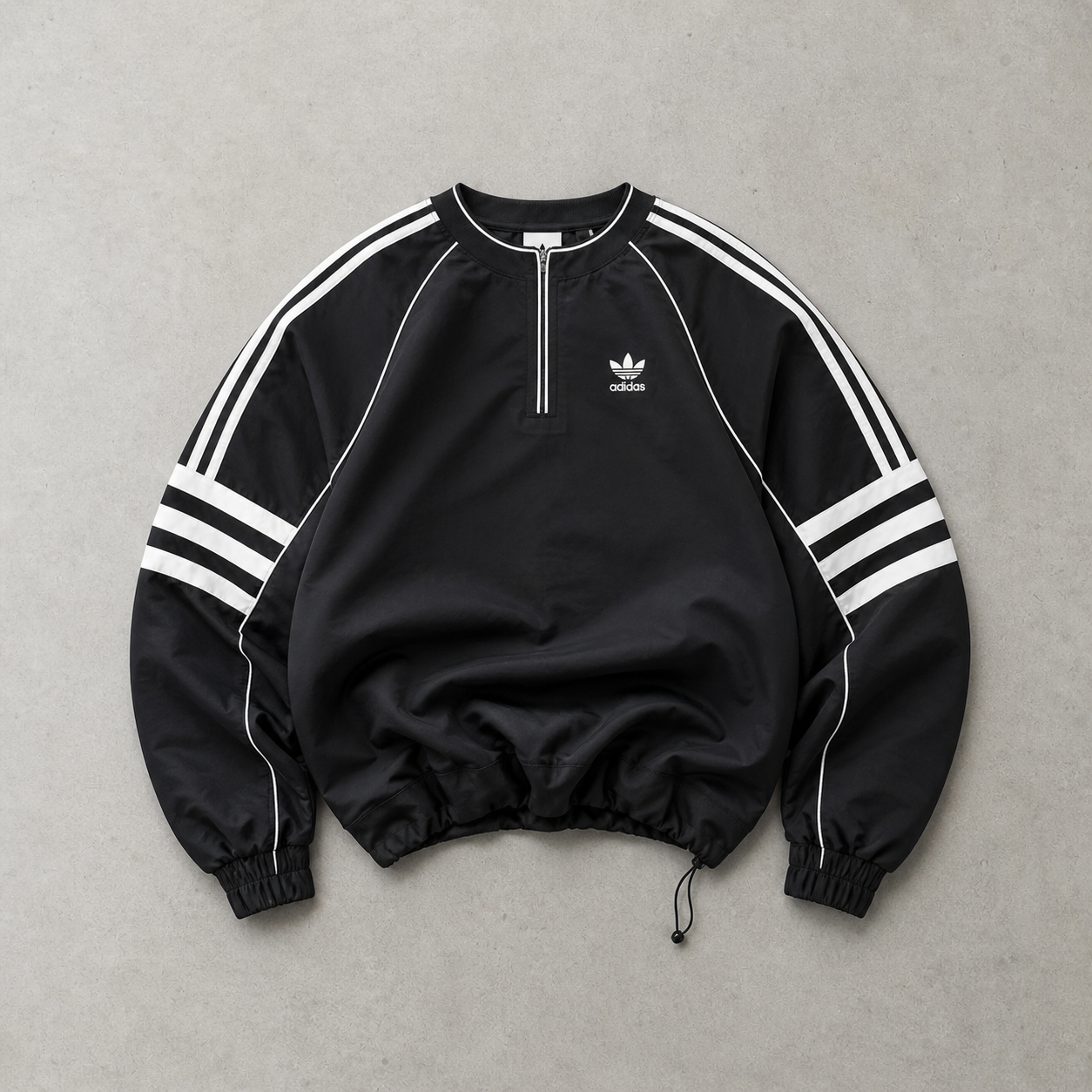 Adidas Jacket Schwarz Rare (M) Stitched Logo