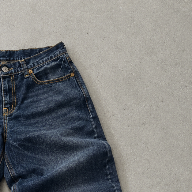 Y2K True Religion Jeans Marineblau, Blau Limited (W36 | DE 52)