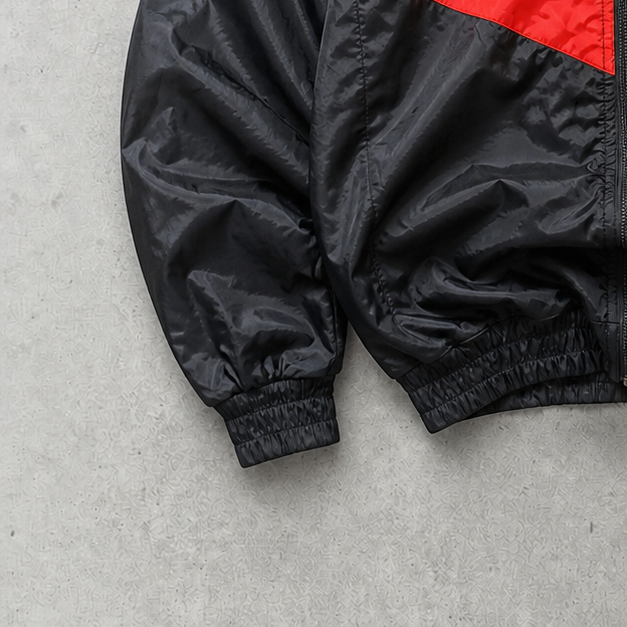 Adidas Track Jacket Schwarz, Rot Limited (M) Stitched Logo