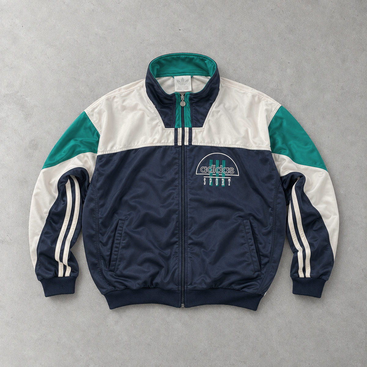 Adidas Jacket Navy / White Limited (L)