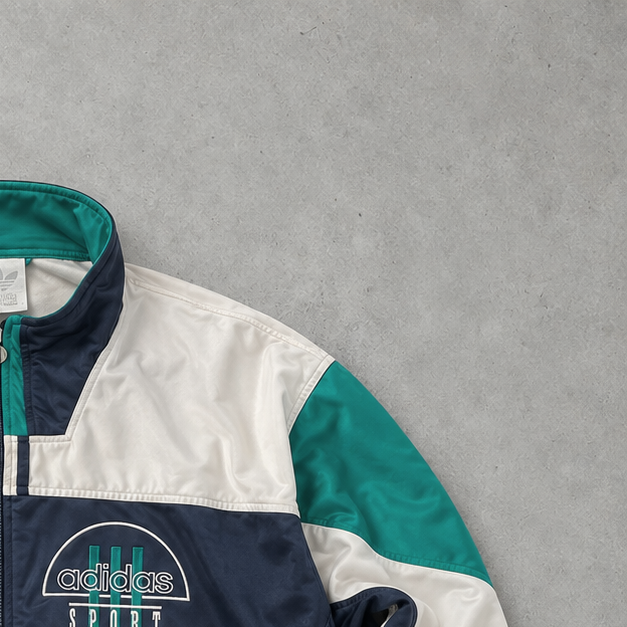 Adidas Jacket Navy / White Limited (L)