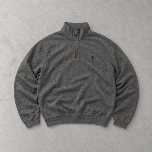 Ralph Lauren Sweatshirt Grau Stitched Logo Limited (L)