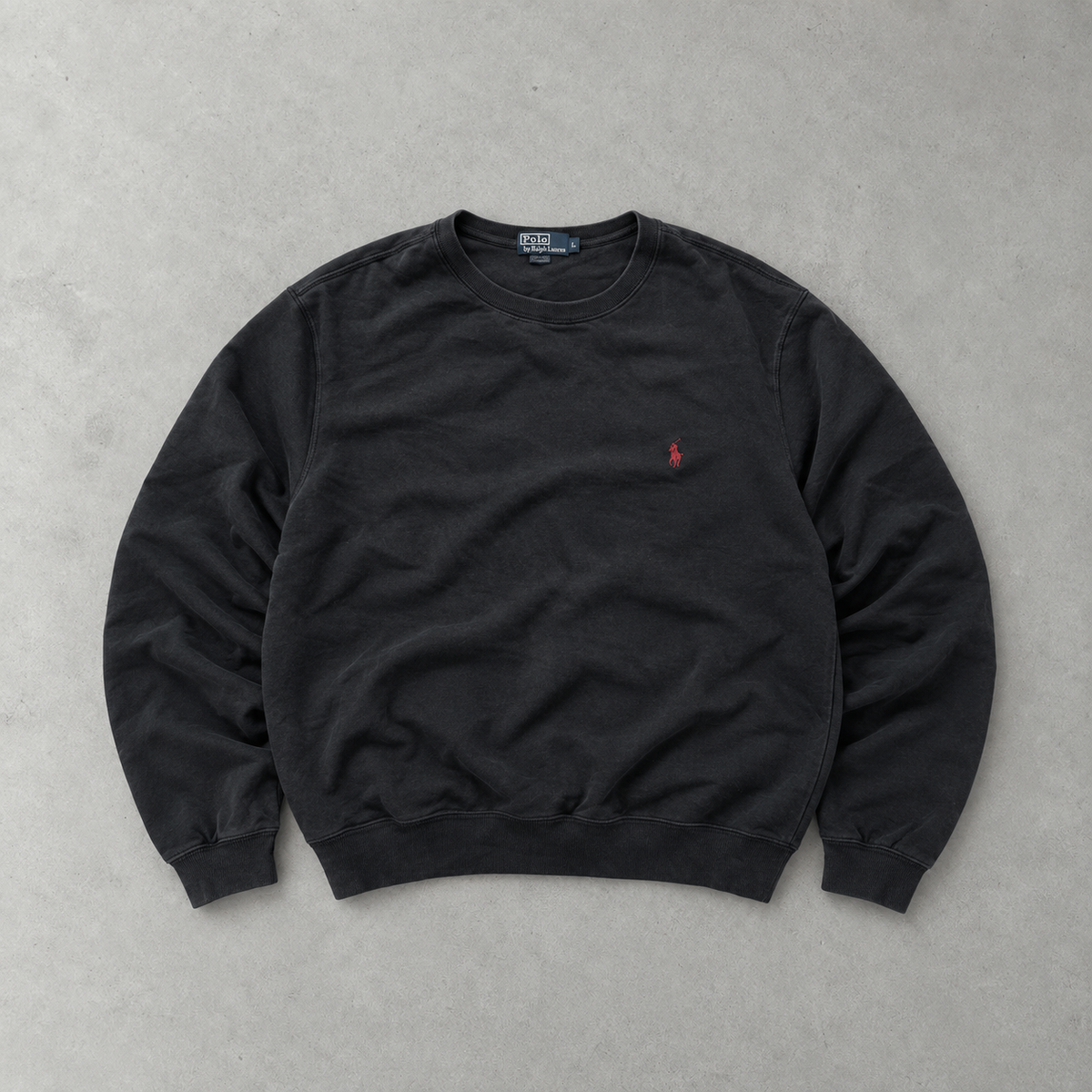 Polo Ralph Lauren Sweater Schwarz Limited (XXL) Stitched Logo