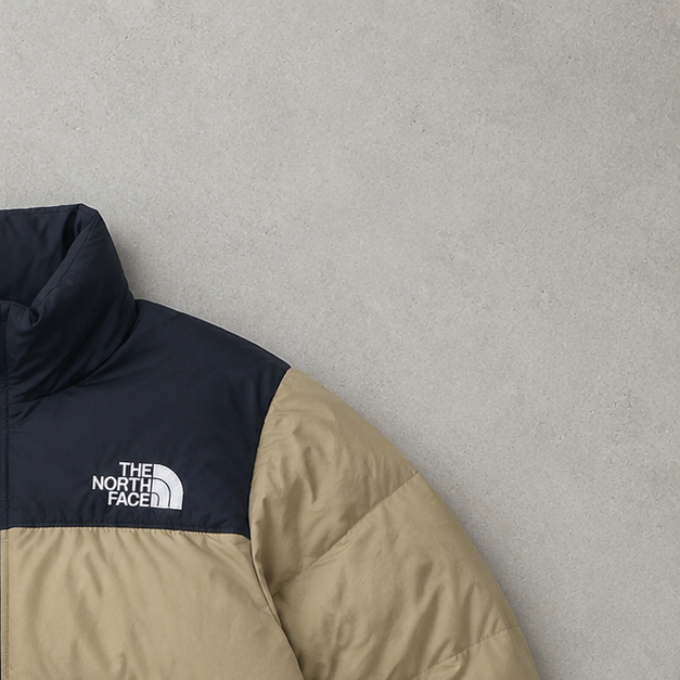 The North Face Vest Khaki, Schwarz Rare (L)