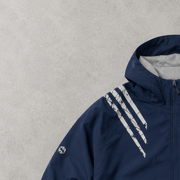 Adidas Rain Jacket Marineblau Limited (Size XL)