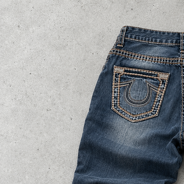 2000 True Religion Baggy Pants Navy Rare (XL)
