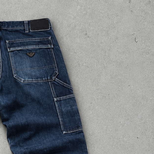 Armani Jeans Jeans Marineblau Rar (W38 / DE 54)