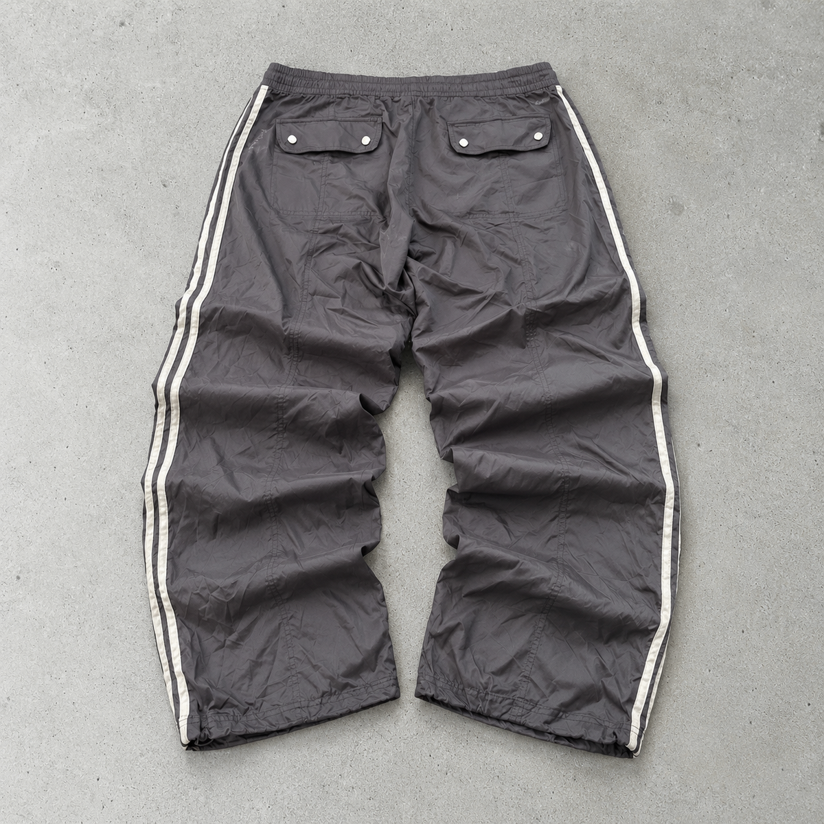 2000s Adidas Track Pants Schwarz Rare (XL)
