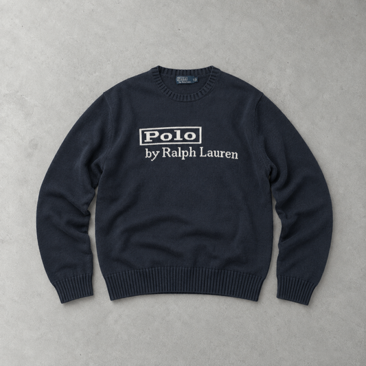 Polo Ralph Lauren Sweater Marineblau Rare (S)