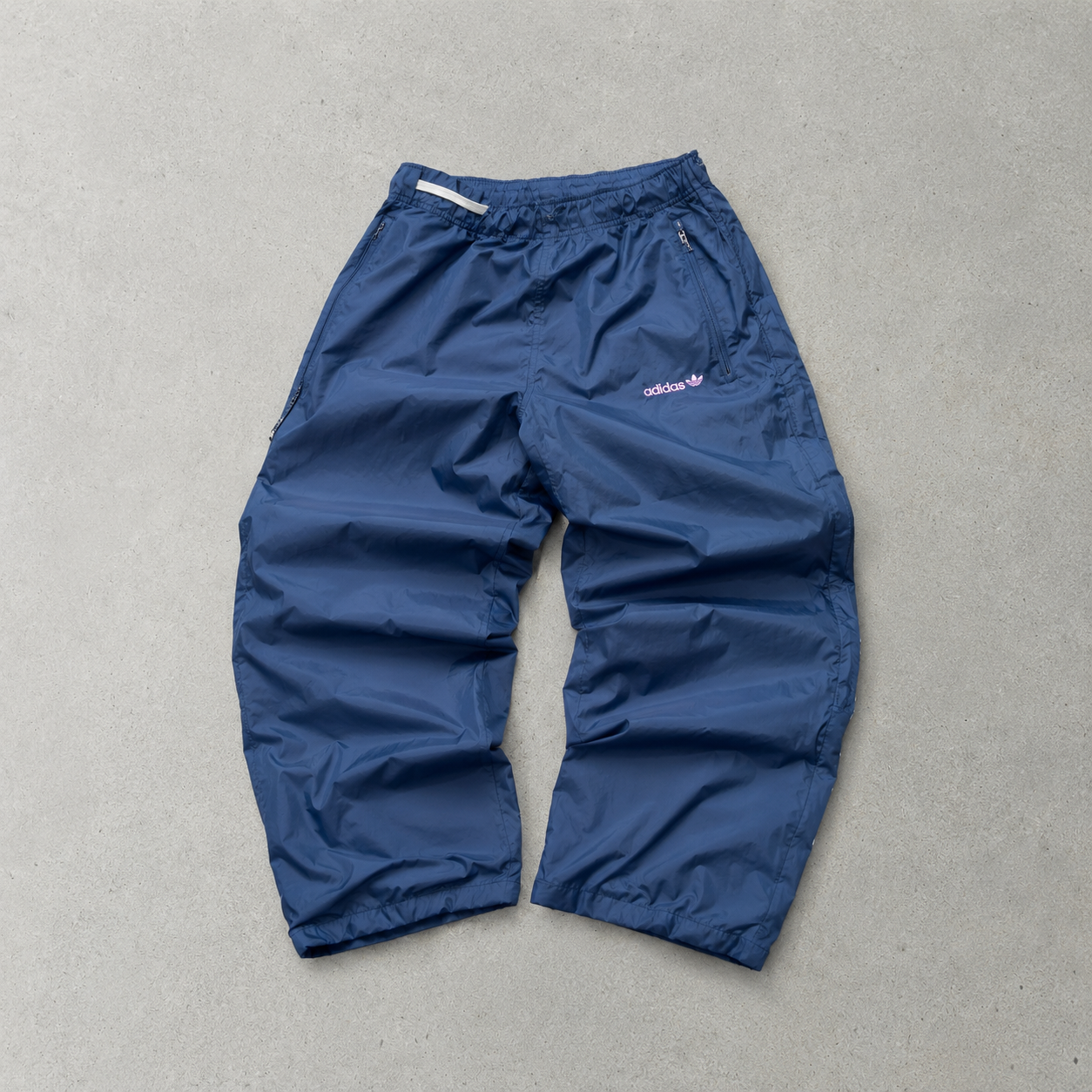 80S Adidas Track Pants Marineblau Limited (L)