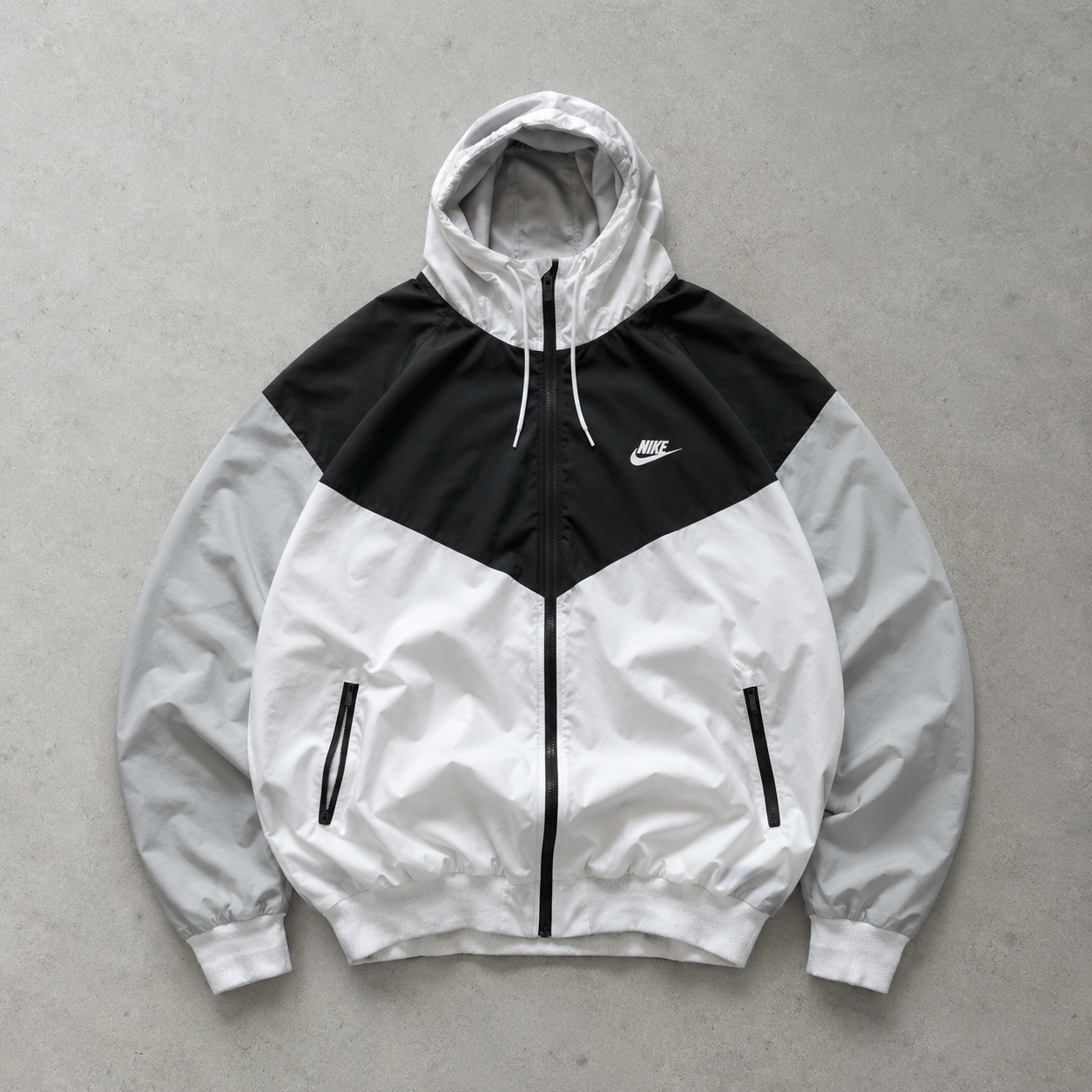 Nike Windbreaker Black, White Rare (XL)