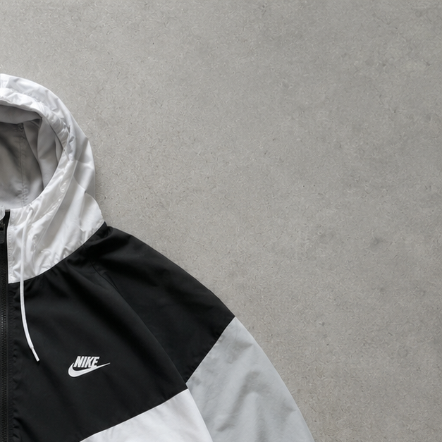 Nike Windbreaker Black, White Rare (XL)