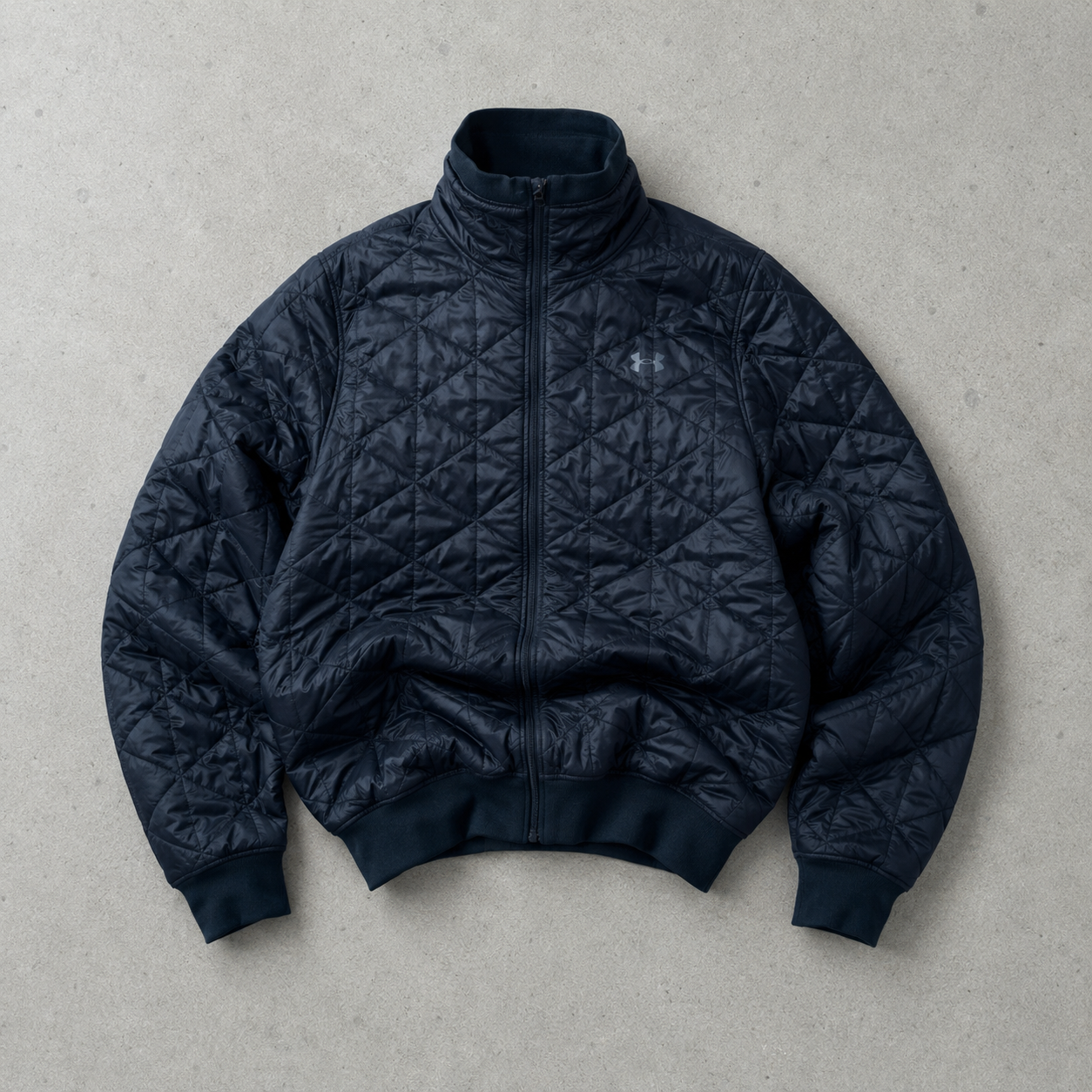 Under Armour Puffer Jacket Navy Rare (M)