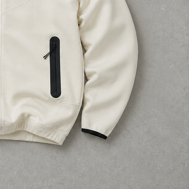 Nike Fleece Jacket Creme Limited (L)