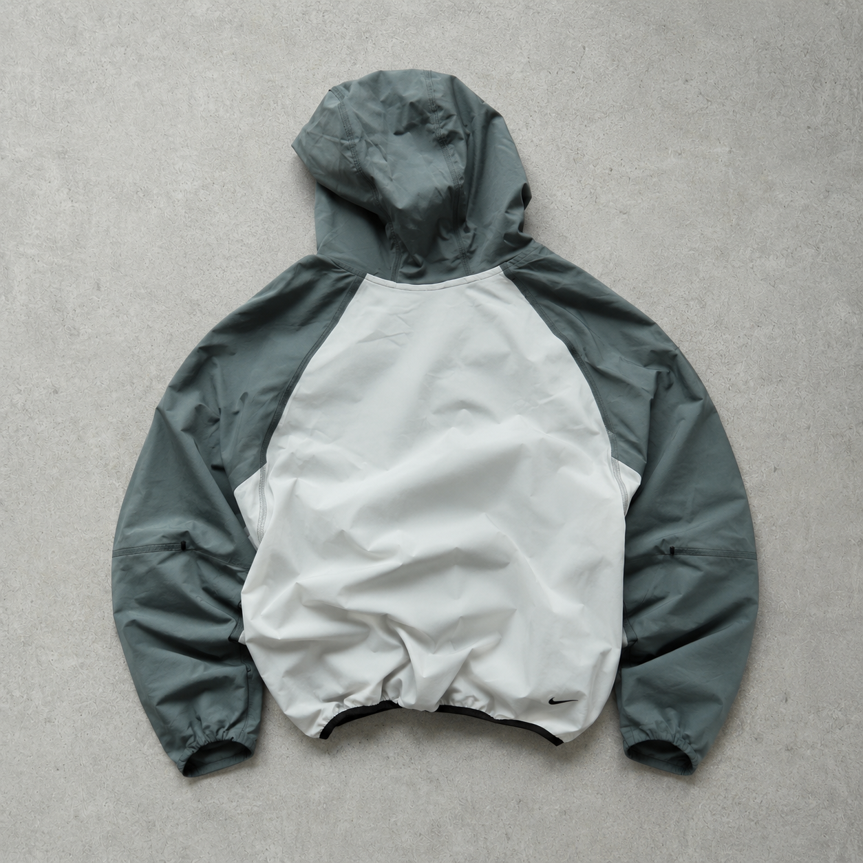 Nike Jacket Grey, Black Rare (Size XL)
