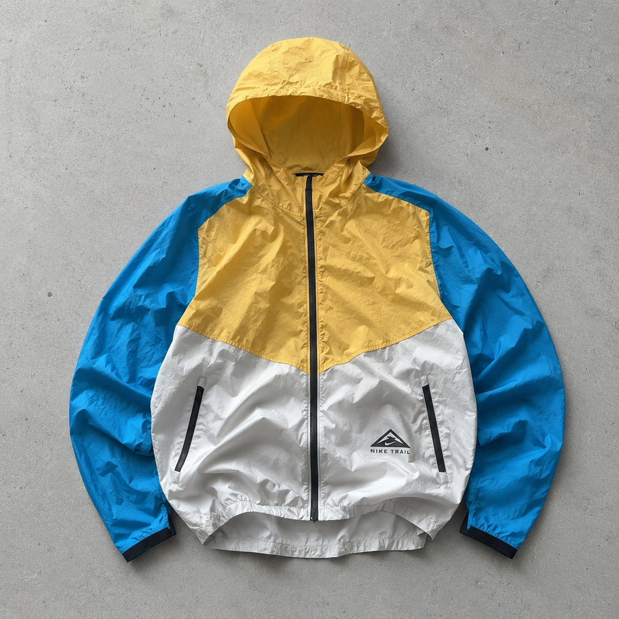 Nike Jacket Yellow, Creme Rare (S)