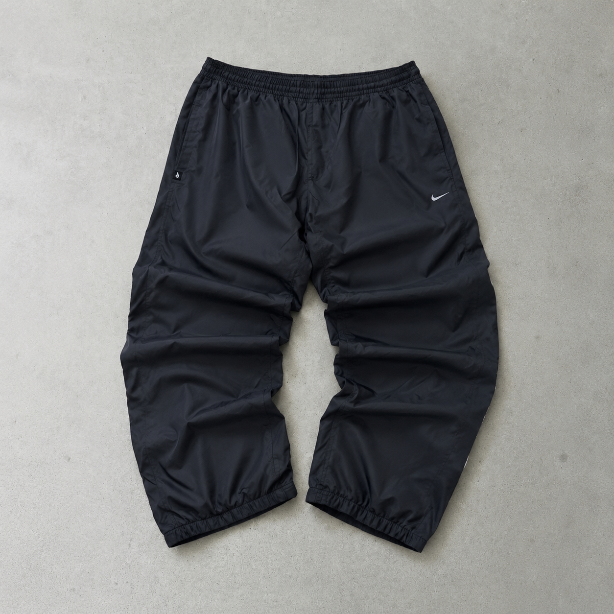 Nike Track Pants Schwarz Rare Stitched Logo (M)