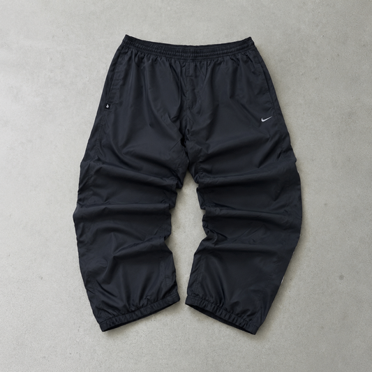 Nike Track Pants Schwarz Rare Stitched Logo (M)