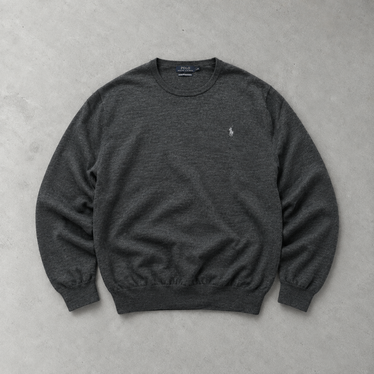 Ralph Lauren Sweater Grau Rare (L)