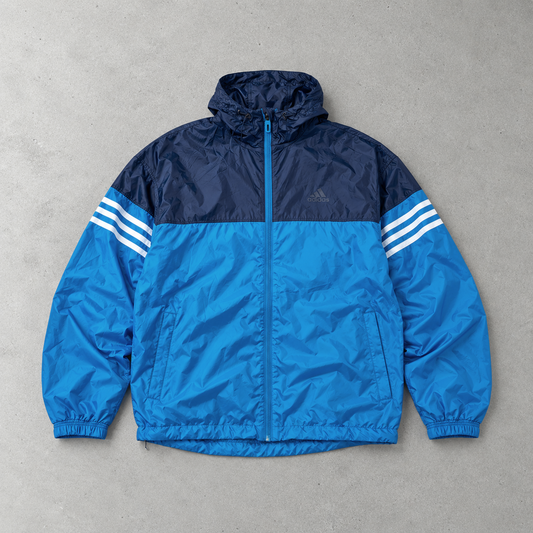 adidas Windbreaker Blau, Marineblau Rare (S)