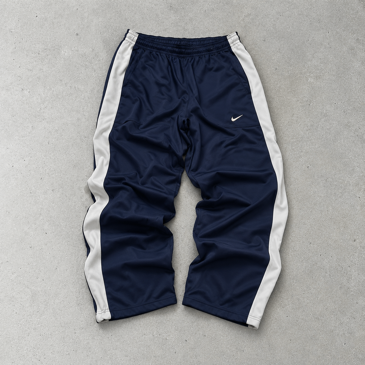 90s Nike Track Pants Marineblau Rare (L)