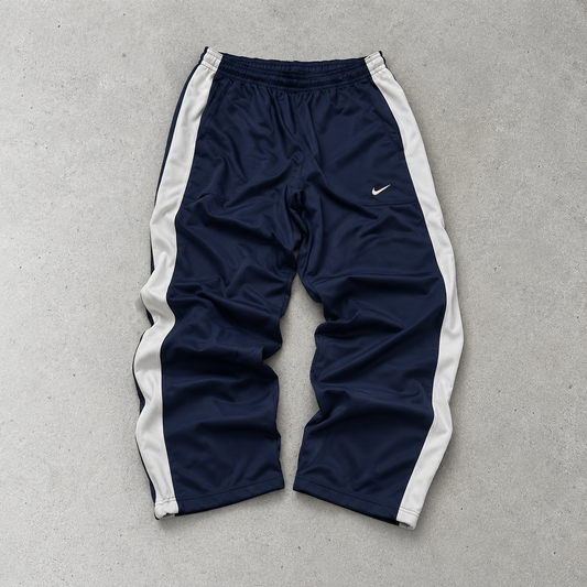 90s Nike Track Pants Marineblau Rare (L)