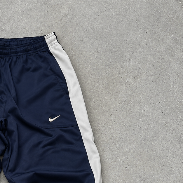 90s Nike Track Pants Marineblau Rare (L)