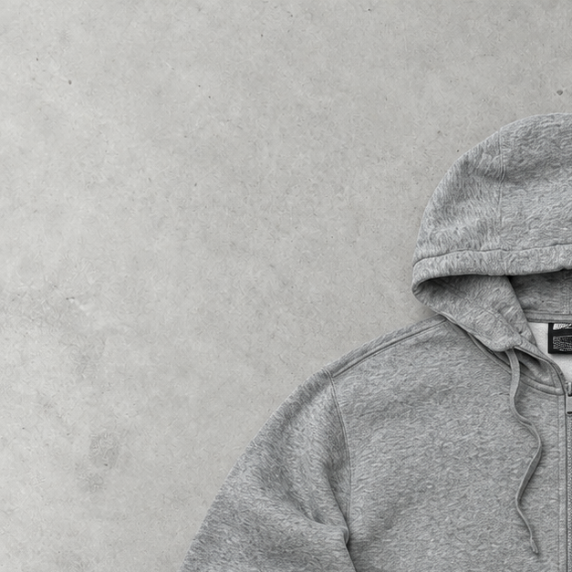 Nike Hoodie Grau Rare (S) Stitched Logo