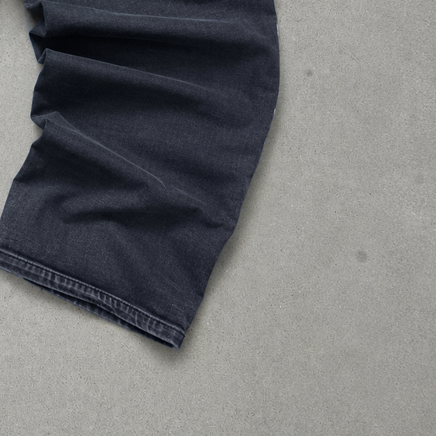 Y2K True Religion Jeans Schwarz Rare (W28 | DE 44)
