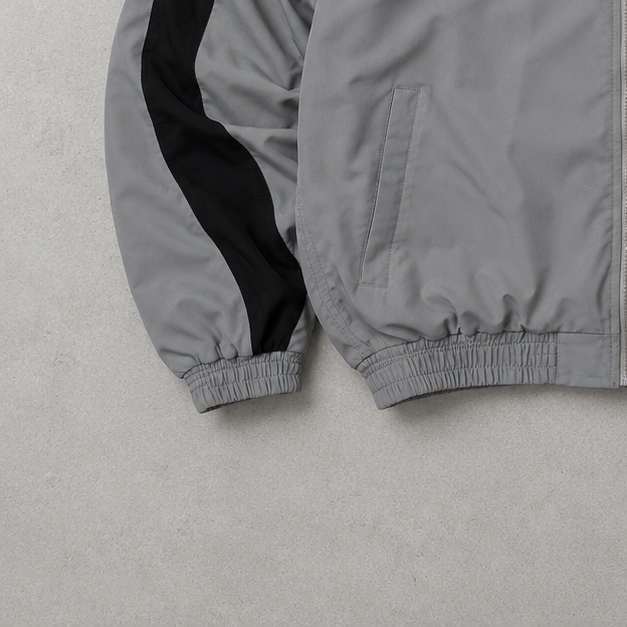 Adidas Track Jacket Schwarz, Grau Limited (Size L)