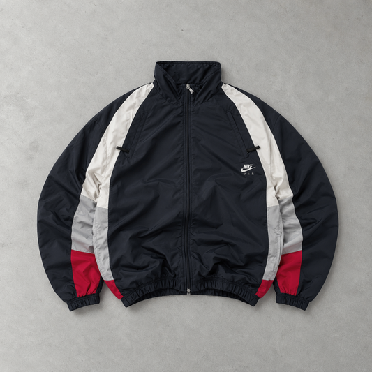Nike Trainingsjacke Marineblau/Weiß limitiert (M)