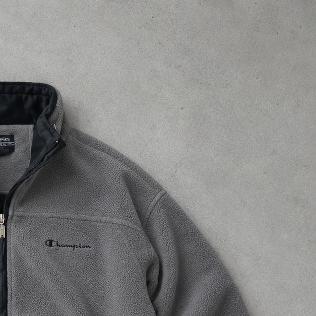 Champion Track Jacket Grau Rare (M)