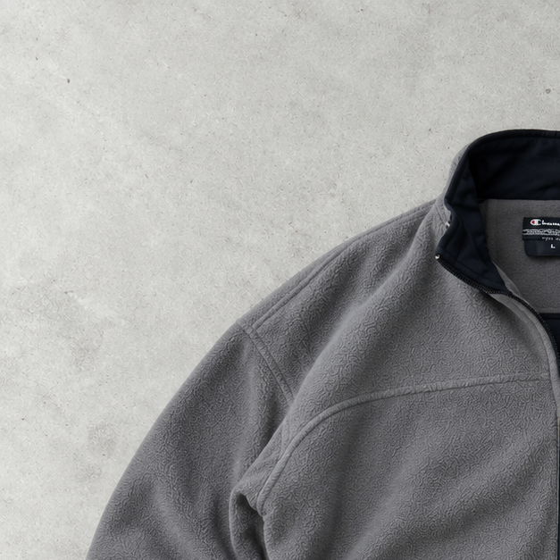 Champion Track Jacket Grau Rare (M)
