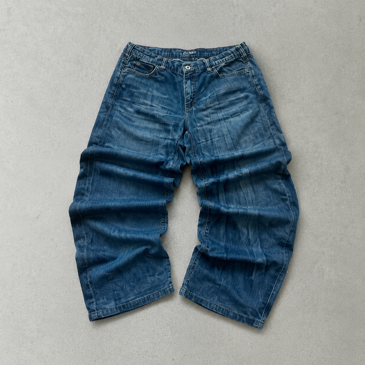 90s Y2K 2000 Armani Jeans Jeans Blau Rare (W31 | DE 46)