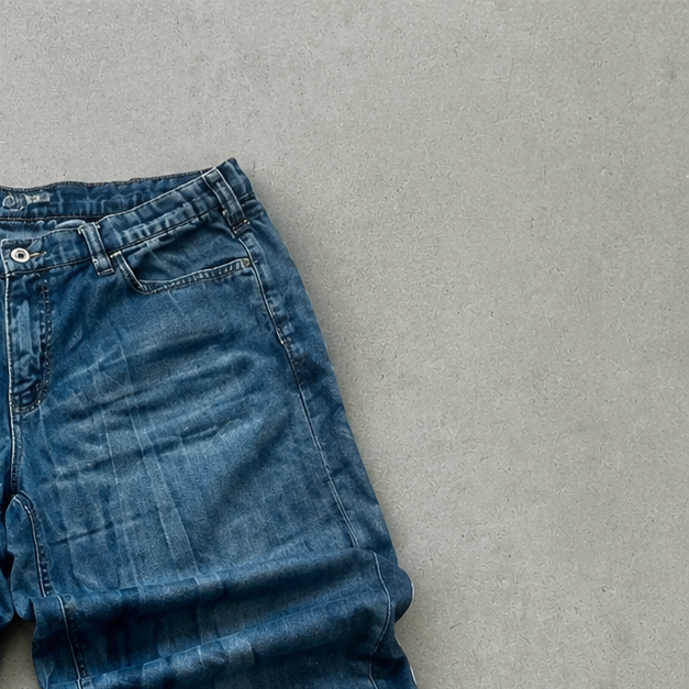 90s Y2K 2000 Armani Jeans Jeans Blau Rare (W31 | DE 46)
