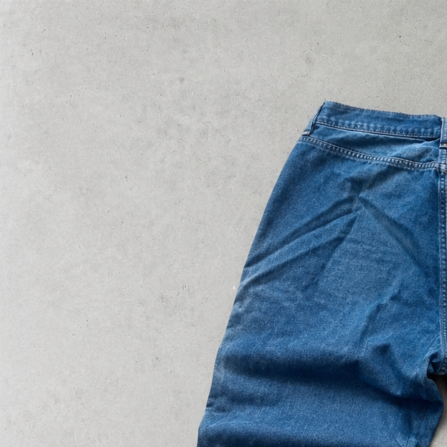 90s Y2K 2000 Armani Jeans Jeans Blau Rare (W31 | DE 46)